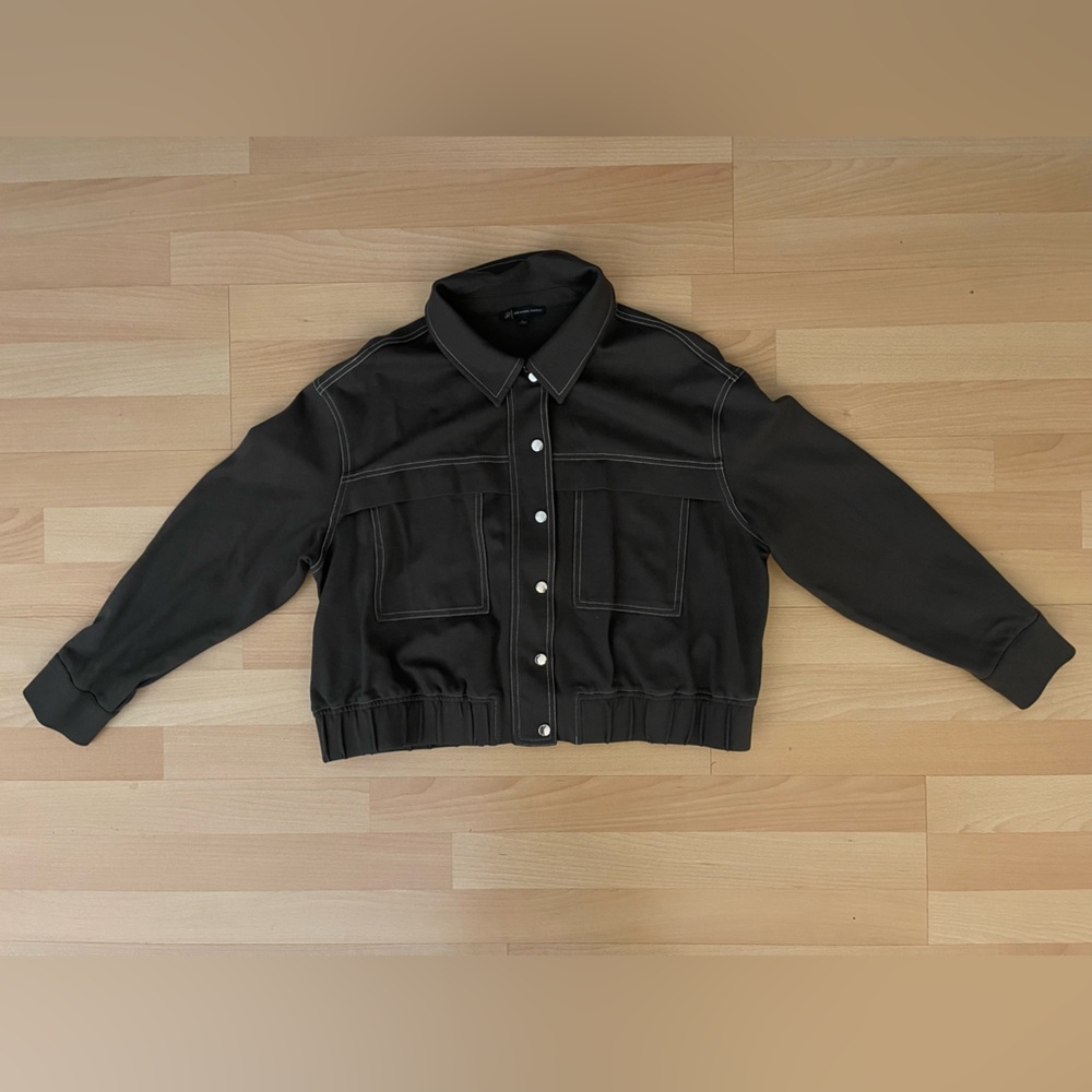 Adrianna Papell Olive Green Jacket